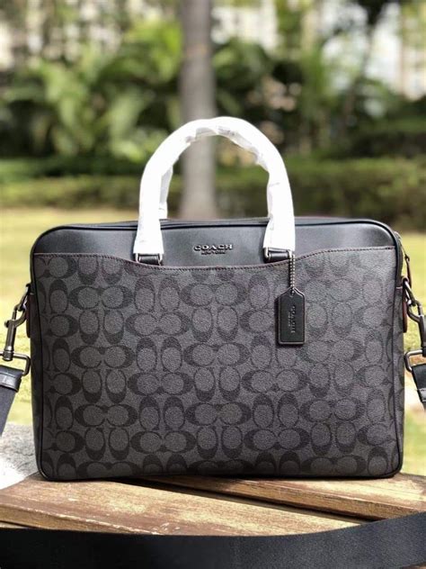 coach mens bag outlet|men's coach laptop bag.